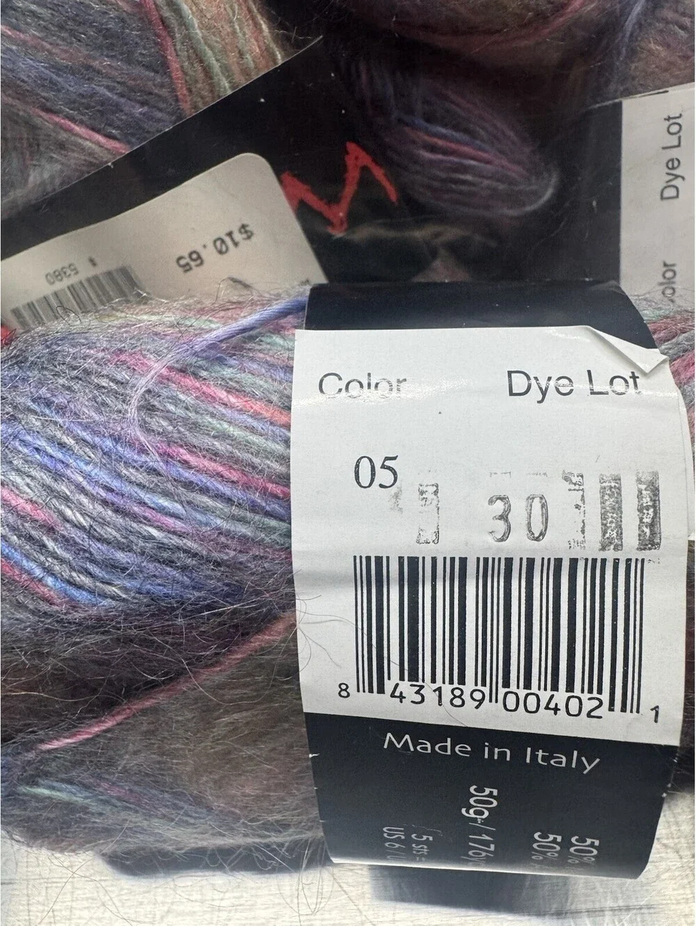 Whispers Yarn Color 05 Multicolor 14 Skein Lot